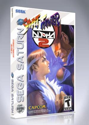 Street Fighter Alpha 2 Retro Game Cases