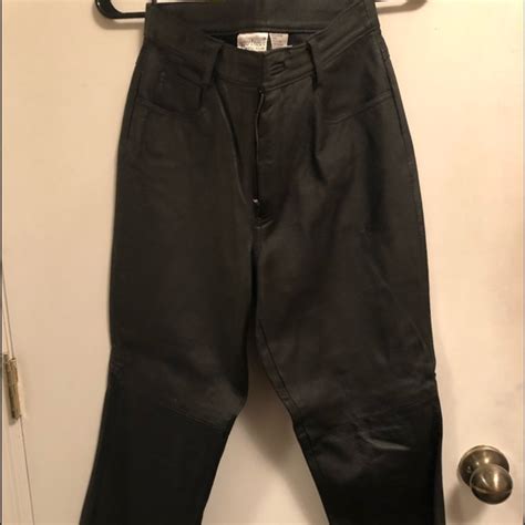 Newport News Pants Jumpsuits Jean Leather Pants Poshmark