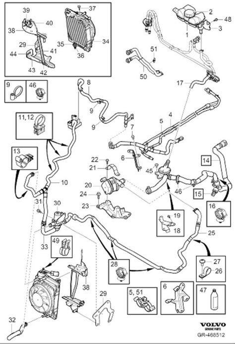 Volvo Temperature Sensor Cooler And Connection Fittings Erad