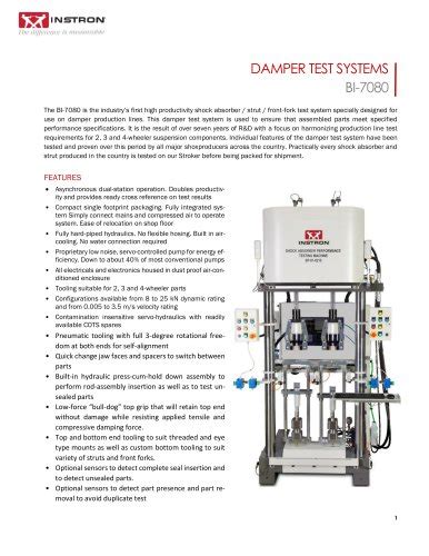 High Force Universal Testing Machines Instron Pdf Catalogs