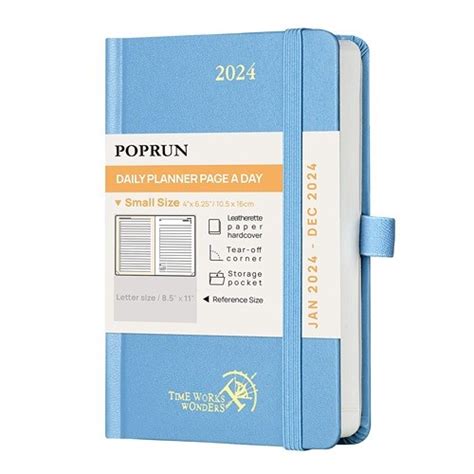 A Stock Poprun Daily Planner One Page Per Day Daily