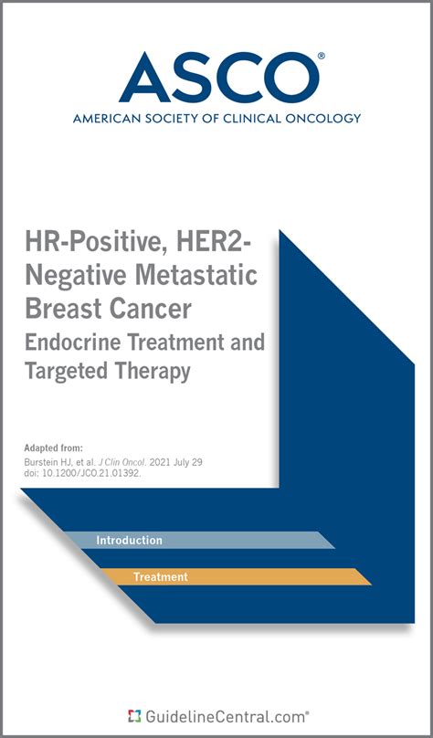 Hr Positive Her2 Negative Metastatic Breast Cancer Guidelines Pocket