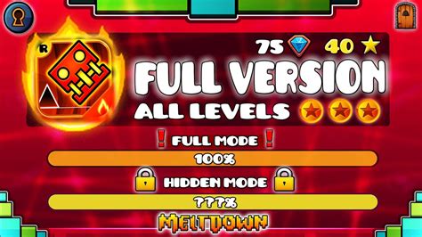 Geometry Dash Meltdown - Play Geometry Dash Meltdown Game - verloop.io