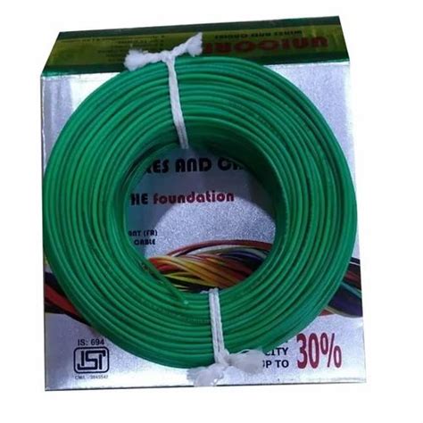 0 75 Sq Mm Unicord PVC FR Multi Strand Wire 90 M At Rs 549 Roll In