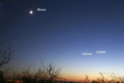 See Venus And Jupiter Aligned Together With Naked Eye This Morning When They Line Up And How