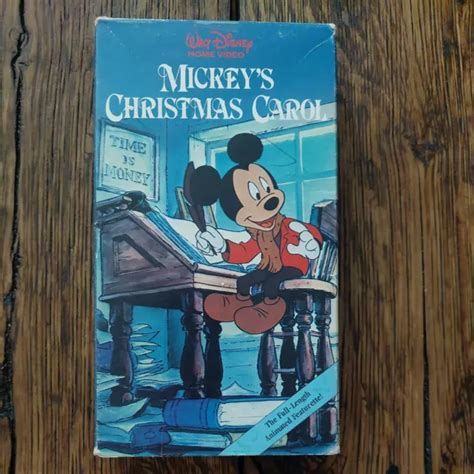 Walt Disney Vhs Tapes Mickeys Christmas Carol Jiminy Crickets Hot Sex