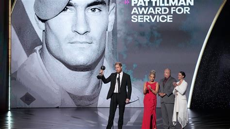 2024 Espys Prince Harry Accepts Pat Tillman Award For Service For