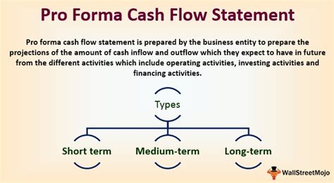 Pro Forma Cash Flow Statement Types Example Advantage Limitations