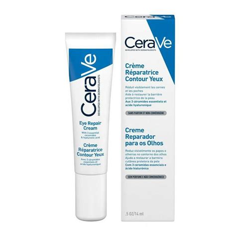 Cerave Eye Repair Cream Reduce Look Of Dark Circles And Puffiness 14ml