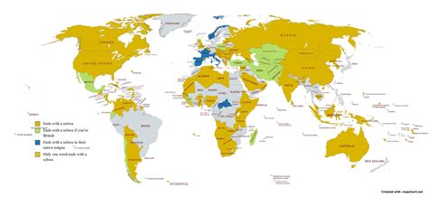 Map of the world’s countries that end in ə : r/ShittyMapPorn