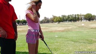 Karla Kush Teasing Her Golf Instructor With Her Short Skirt Porn Movies Movs