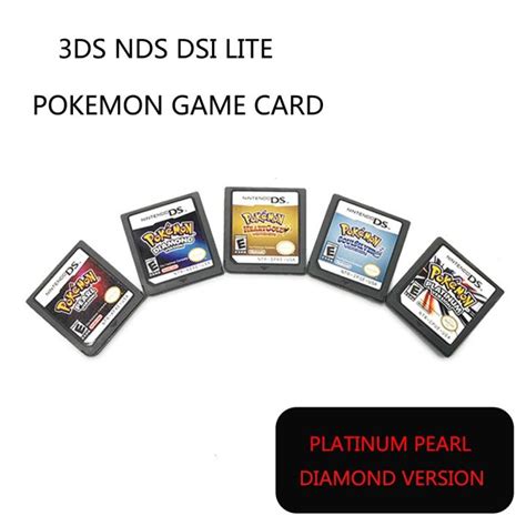 Nintendo Ds 3ds Ndsi Ndsl Nds Lite Pokemon Game Card Soul Silver Heart