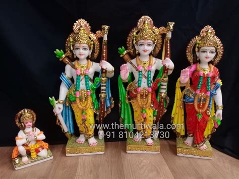 Ram Darbar Marble Statue Murti Manufacturer From Jaipur