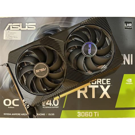 Asus華碩 Dual Rtx3060ti O8gv2 Mini Oc 20cm 顯示卡 Gpu 1710mhz 蝦皮購物