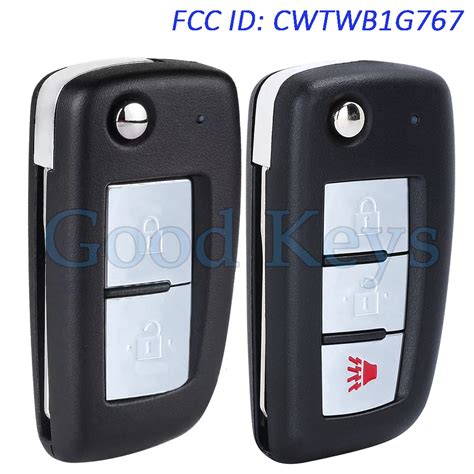 KEYECU CWTWB1G767 Remote Key Fob For Nissan Qashqai X Trail Pulsar