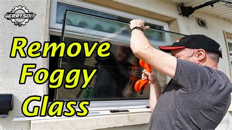 How To Remove Glass From A Double Glazed Window Youtube