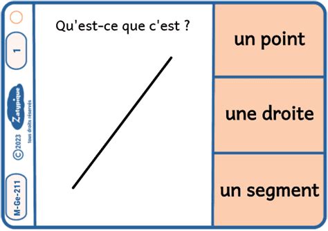 géométrie connaître le vocabulaire de base fiches PDF