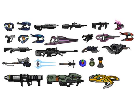 Halo Weapons by MARG17 on DeviantArt