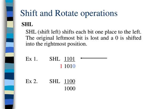 PPT - Logical and Shift operations PowerPoint Presentation, free ...