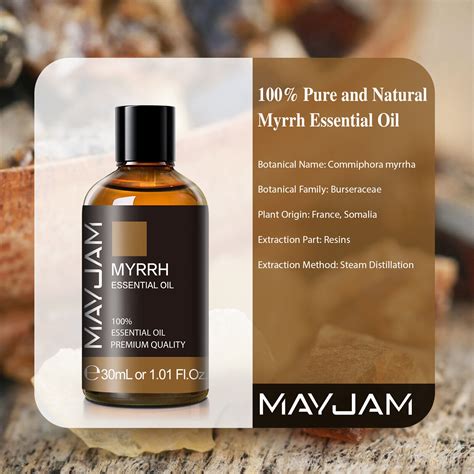 Mayjam Myrrh Essential Oils 100 Pure And Natural For Diffuser Diy 10ml