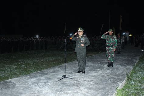 Dandim Pasangkayu Pimpin Upacara Kehormatan Dan Renungan Suci Di