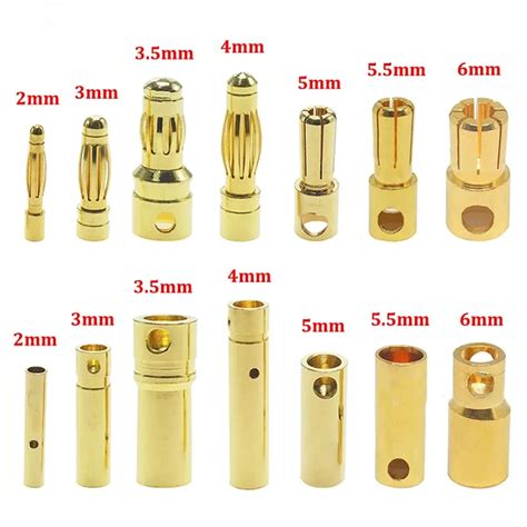 Mm Mm Mm Mm Mm Mm Mm Rc Battery Gold Plated Bullet Banana