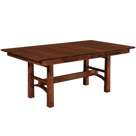 Santa Rosa Trestle Amish Table Amish Dining Tables Cabinfield