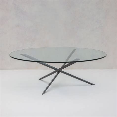 Phoenix Round Contemporary Coffee Table Furniture By Tom Faulknertom