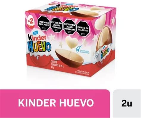 Caja De Dos Unidades Huevo Kinder Cuotas Sin Interés