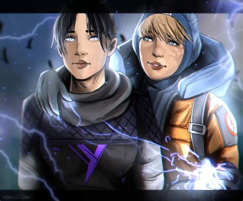 [apex Legends] Wraith And Wattson By Xxmarilliaxx On Deviantart