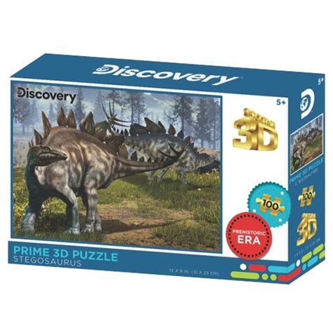 PUZZLE PRIME 3D DISCOVERY STEGOAURUS 100 PCS