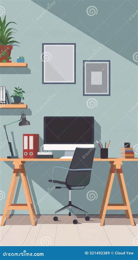 Simple and Uncluttered Office Background with a Minimalist Design ...