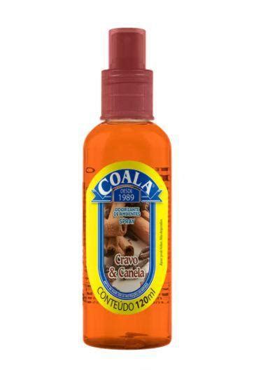 Odorizante Spray 120 Ml Cravo Canela Coala Bj BJ Distribuidora