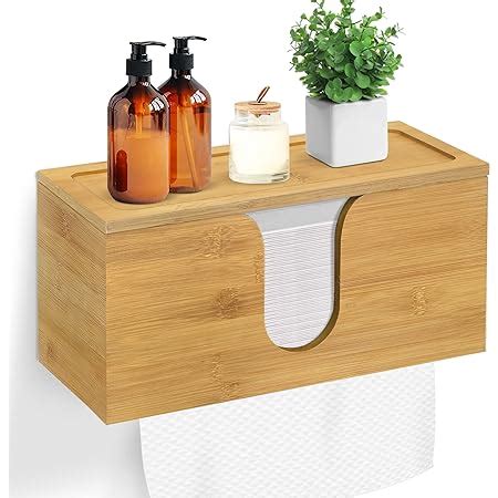 Amazon Bamboo Paper Towel Dispenser Wall Mounted Folded Paper