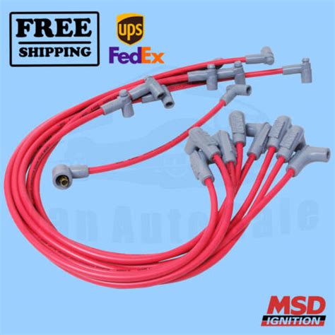 Spark Plug Wire Set Msd Compatible With Chevrolet C Suburban