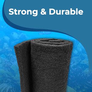 2 PACK Super Activated Carbon Pad 18 X 10 Cut To Fit For Aquariums