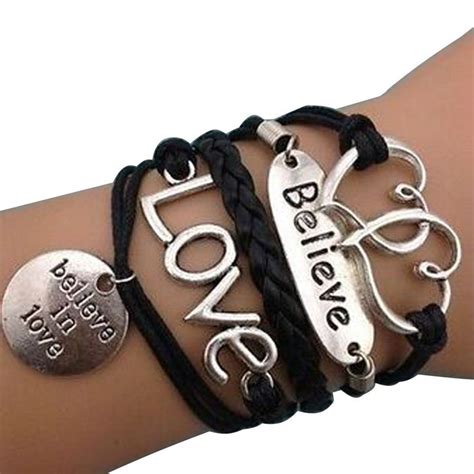 Sister Bracelet Multilayer Braided Vintage Bracelets Woven Leather