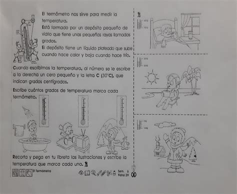El termómetro nos sirve para medir la temperatura Está formado por un