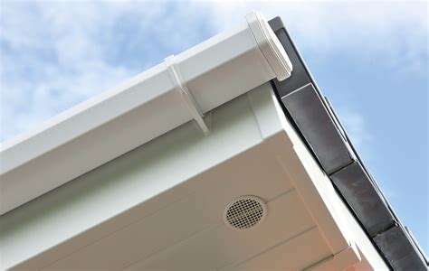 White Pvc Gutter Cladding Fascia And Soffit Gutterie