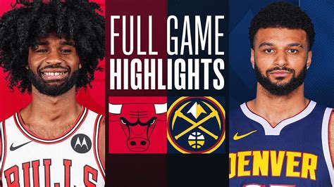 Bulls At Nuggets Nba Preseason Full Game Highlights October 15