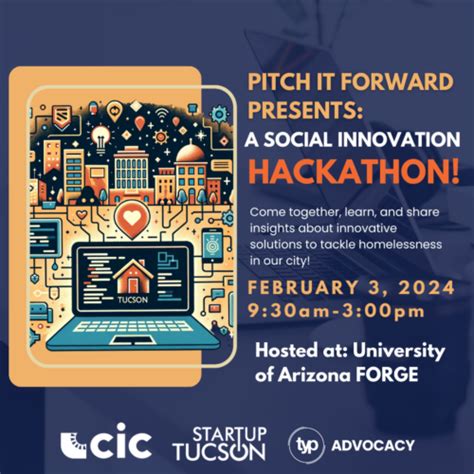 Pitch It Forward: A Social Innovation Hackathon • CIC Tucson