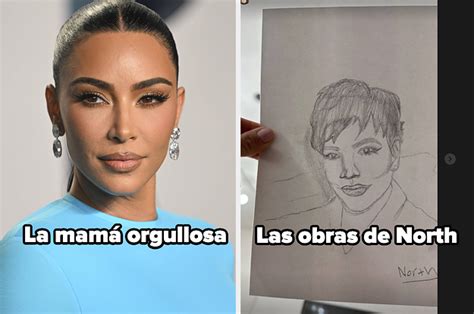 Kim Kardashian Compartió Los Dibujos De North West