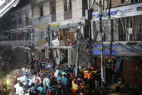 Building Explosion In Dhaka Bangladesh Kills At Least People