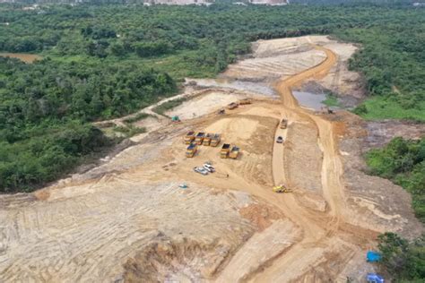 Riau Pantang Istirahat Rombongan Bos Hk Tinjau Lapangan Jalan Tol