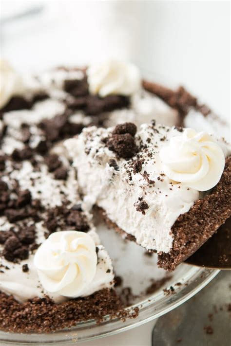 No Bake Oreo Pie Recipe So Easy Oh Sweet Basil