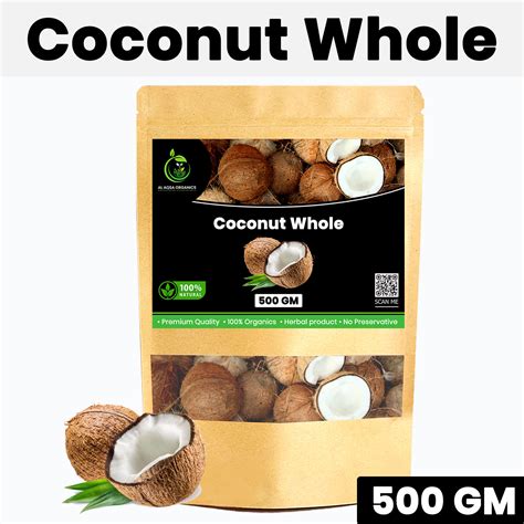 Dry Whole Coconut Sabut Khopra Giri Nariyal Gram Daraz Pk