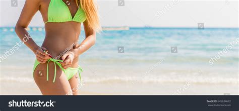 Sexy Bikini Body Woman Sun Tanning Stock Photo Shutterstock