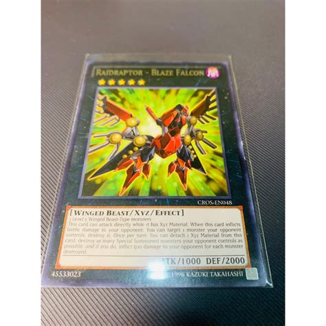 Thẻ bài Yugioh Raidraptor Blaze Falcon TCG Shopee Việt Nam