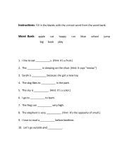 Fill In The Blank Esl Worksheet By Evekey