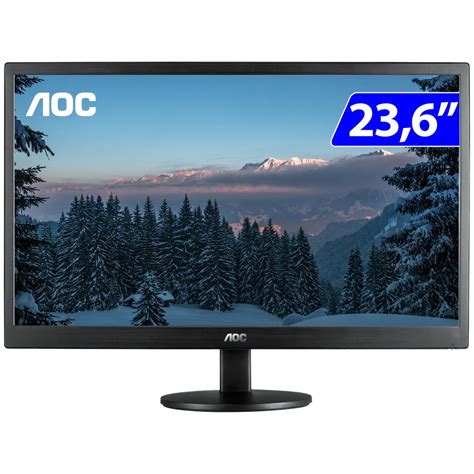 Monitor Aoc Led Widescreen Full Hd Hdmi Vga M Swh